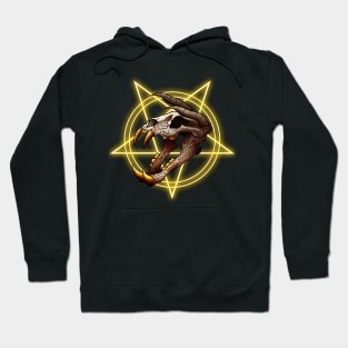 Demon Cat Skull Hoodie